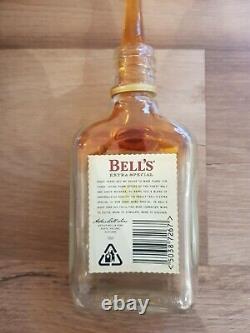 Rare Collectible Vintage Advertisment Bells Whisky Pouring Into Glass With Ice