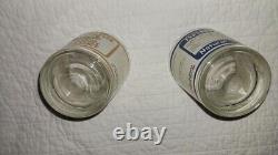Rare! Dannon Lowfat Yogurt Vintage Advertising Drinking Glasses
