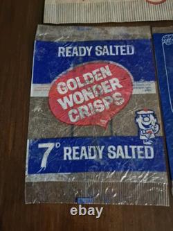 Rare Early Crisp Packet Collection Vintage Advertising Snack Packets