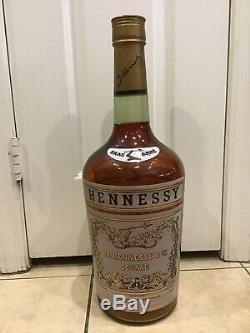 Rare Huge Vintage Hennessy Bottle Cognac Display Advertising Liquor Store Promo