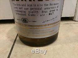 Rare Huge Vintage Hennessy Bottle Cognac Display Advertising Liquor Store Promo