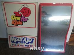 Rare Kool Aid Fun House Mirror Vintage Advertising Sign