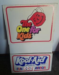 Rare Kool Aid Fun House Mirror Vintage Advertising Sign