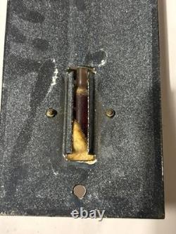 Rare Large French Vintage Enamel thermometer advertisment