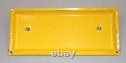 Rare! Nice! Vtg 1940's Advertising TUMS FOR THE TUMMY Metal Sign (9 x 4)
