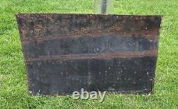 Rare Original Antique Vintage Enamel Sign, Spillers Cage Bird Foods