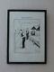 Rare Player's Navy Cut Vintage Framed Advertising Bateman Print Misunderstood
