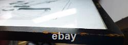Rare Player's Navy Cut Vintage Framed Advertising Bateman Print Misunderstood