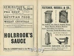 Rare Rare Vintage advertising pages, Fletcher, Russel & Co, 1903, 19,2 x 25 cm