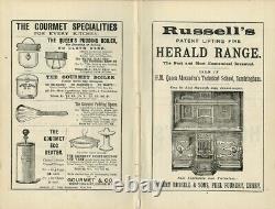Rare Rare Vintage advertising pages, Fletcher, Russel & Co, 1903, 19,2 x 25 cm
