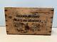 Rare Sherwin Williams Cover The Earth Antique Wooden Crate, Vintage Advertising
