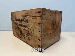 Rare Sherwin Williams Cover The Earth Antique Wooden Crate, Vintage Advertising