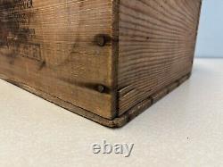 Rare Sherwin Williams Cover The Earth Antique Wooden Crate, Vintage Advertising