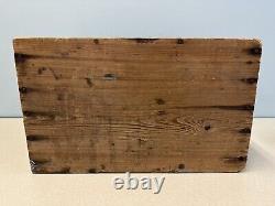 Rare Sherwin Williams Cover The Earth Antique Wooden Crate, Vintage Advertising