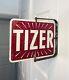 Rare Survivor, Original Vintage'TIZER' Double Sided Shop Sign, Original Bracket