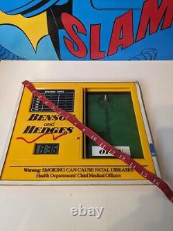 Rare Unused Vintage Benson And Hedges Cigarettes Shop Open / Closed Sign