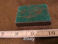 Rare VINTAGE John Beissel Saint Paul Electrotyping ADVERTISING BRASS PAPERWEIGHT