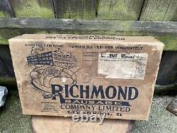 Rare VINTAGE Richmond SAUSAGE'S Co Ltd DELIVERY BOX cardboard 1920/30s Liverpool