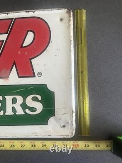 Rare Vintage 12x32 Snapper Mowers Tillers Metal Gas Dealer Advertising Sign
