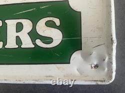 Rare Vintage 12x32 Snapper Mowers Tillers Metal Gas Dealer Advertising Sign