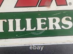 Rare Vintage 12x32 Snapper Mowers Tillers Metal Gas Dealer Advertising Sign