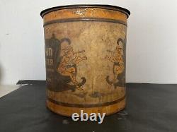 Rare Vintage 1920s Peter Pan Peanut Butter Tin 25lb Advertising Can E. K. Pond