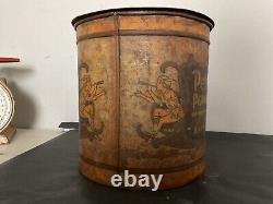 Rare Vintage 1920s Peter Pan Peanut Butter Tin 25lb Advertising Can E. K. Pond