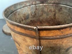 Rare Vintage 1920s Peter Pan Peanut Butter Tin 25lb Advertising Can E. K. Pond