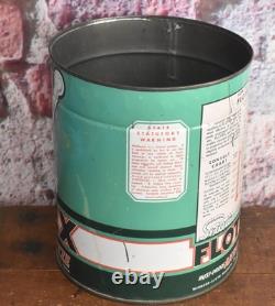 Rare Vintage 1935 Pep Boys Snowman Flotex Anti-Freeze One Gallon Advertising Can