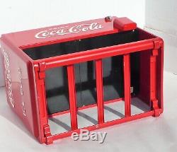 Rare Vintage 1939 Coca-cola Kay Display Embossed Salesman Sample Cooler & Case