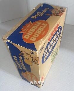 Rare Vintage 1950s FLEER Dubble Bubble Promo Golden Crown Stemware Glasses w Box