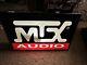 Rare Vintage 1980's MTX Audio Dealership Display Sign 22x14 USA