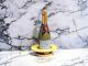 Rare Vintage 1980s Caverswall Moët & Chandon Miniature Porcelain Bottle