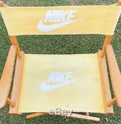 Rare Vintage 1980s Nike Directors Chair Store Display