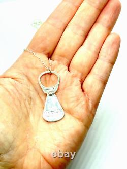Rare Vintage 1984 Coca Cola ST. Silver Ring Pull Pendant Necklace Original Box
