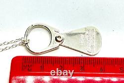 Rare Vintage 1984 Coca Cola ST. Silver Ring Pull Pendant Necklace Original Box