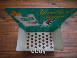 Rare Vintage 50s KOOL Cool Menthol Cigarette Advertising Character Willie Disp