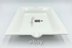 Rare Vintage 5-Star Luxury Claridge's London Hotel White Porcelain Ashtray Dish