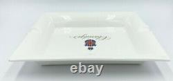 Rare Vintage 5-Star Luxury Claridge's London Hotel White Porcelain Ashtray Dish