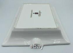 Rare Vintage 5-Star Luxury Claridge's London Hotel White Porcelain Ashtray Dish