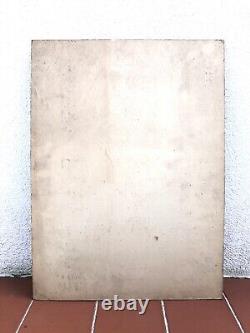 Rare Vintage AGFA Isopan Photo Film Camera Advertising Cardboard Sign Not Enamel