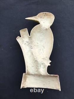 Rare Vintage Acrylic Half Figure Of Bulmers Cider Woodpecker. Bar Advertising