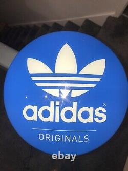 Rare Vintage Adidas Originals Display Light Lamp From Manchester Dublin & London