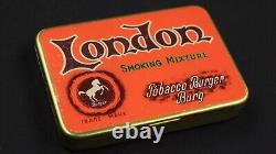 Rare Vintage Advertising Tobacco Tin London Smoking Mixture Hoffmann Thun