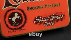 Rare Vintage Advertising Tobacco Tin London Smoking Mixture Hoffmann Thun