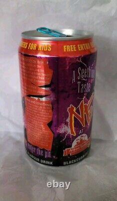 Rare Vintage Alton Towers Nemesis Drinks Can Limited Edition 1994 Coke Coca Cola