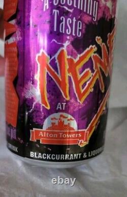 Rare Vintage Alton Towers Nemesis Drinks Can Limited Edition 1994 Coke Coca Cola