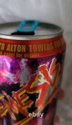 Rare Vintage Alton Towers Nemesis Drinks Can Limited Edition 1994 Coke Coca Cola