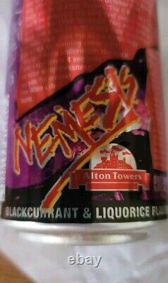 Rare Vintage Alton Towers Nemesis Drinks Can Limited Edition 1994 Coke Coca Cola
