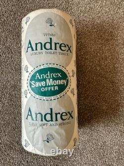Rare Vintage Andrex Toilet Paper Roll